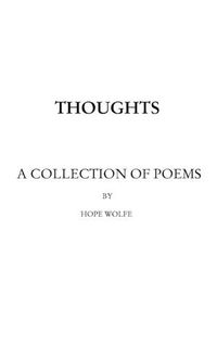 Cover image for Thoughts: a collection of poems