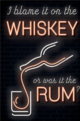 Cover image for I Blame it on the Whiskey or was it the Rum?