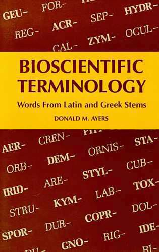 Cover image for Bioscientific Terminology