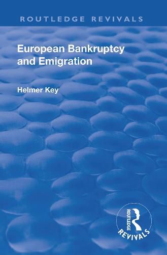 Revival: European Bankruptcy and Emigration (1924)