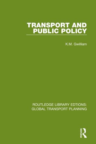 Cover image for Transport and Public Policy