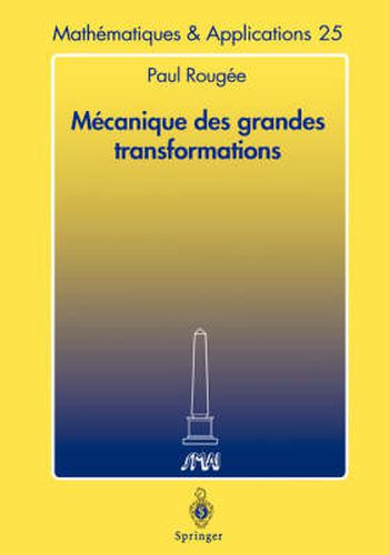 Cover image for Mecanique des grandes transformations