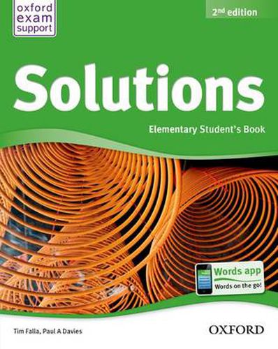 Cover image for Solutions: Elementary: Student's Book