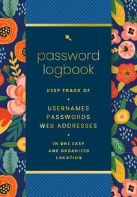 Cover image for Password Logbook (Hip Floral)