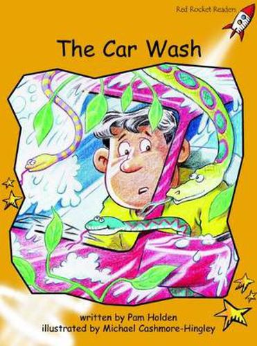 Cover image for Red Rocket Readers: Fluency Level 4 Fiction Set B: The Car Wash (Reading Level 21/F&P Level K)
