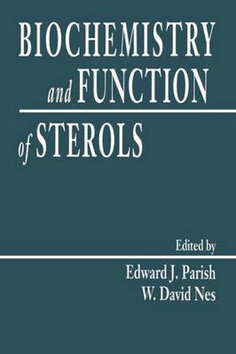 Cover image for BIOCHEMISTRY and FUNCTION of STEROLS