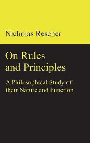 Cover image for On Rules and Principles