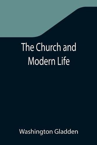 Cover image for The Church and Modern Life