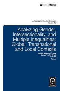 Cover image for Analyzing Gender, Intersectionality, and Multiple Inequalities: Global-transnational and Local Contexts