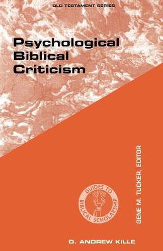 Cover image for Psychological Biblical Criticism