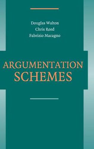 Cover image for Argumentation Schemes