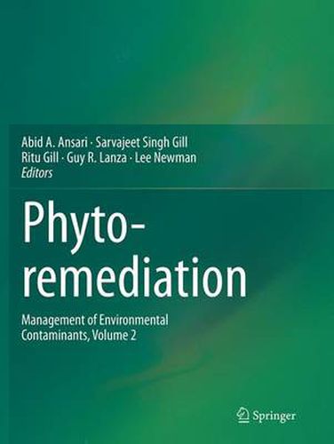 Cover image for Phytoremediation: Management of Environmental Contaminants, Volume 2