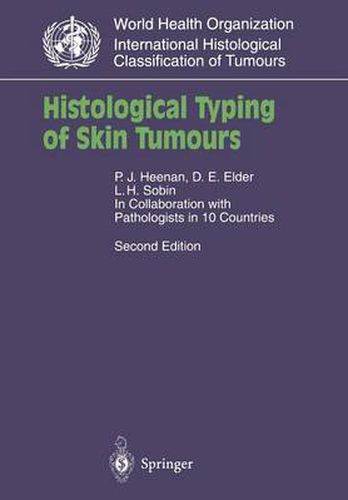 Cover image for Histological Typing of Skin Tumours