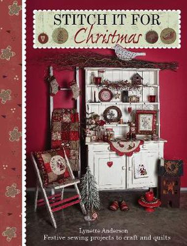 Cover image for Stitch it for Christmas: Festive Sewing Projects to Craft and Quilt