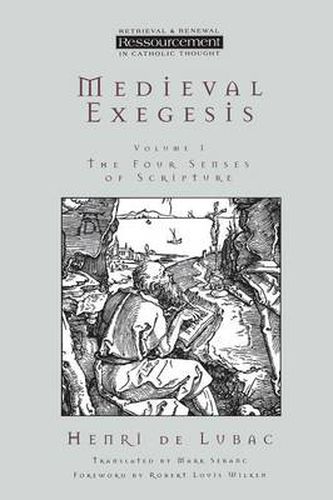 Cover image for Medieval Exegesis Vol 1: The Four Senses Of Scripture