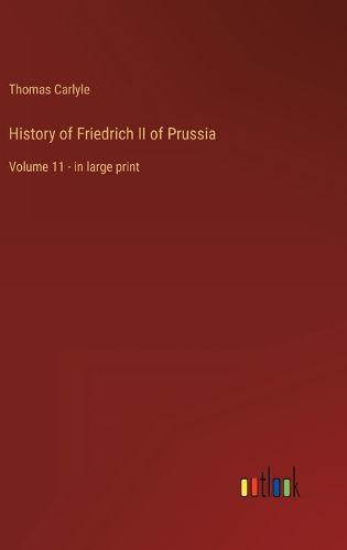 Cover image for History of Friedrich II of Prussia