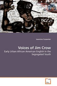 Cover image for Voices of Jim Crow