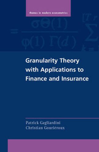 Cover image for Granularity Theory with Applications to Finance and Insurance