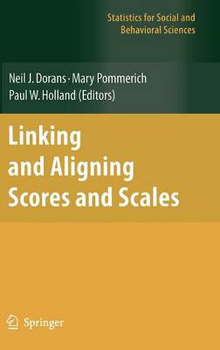 Cover image for Linking and Aligning Scores and Scales