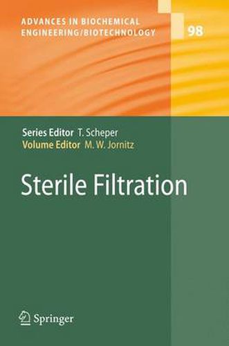 Cover image for Sterile Filtration