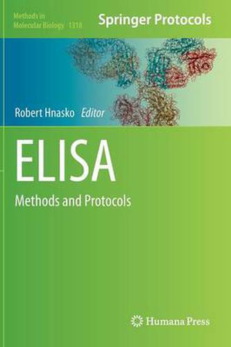 Cover image for ELISA: Methods and Protocols