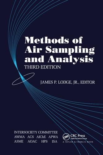 Cover image for Methods of Air Sampling and Analysis