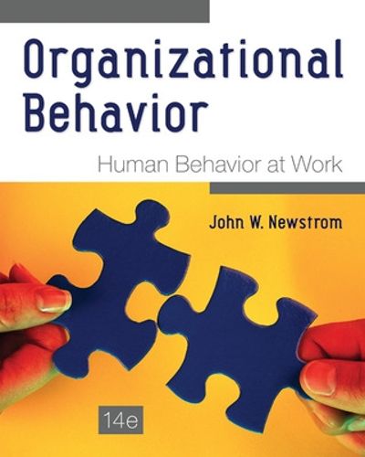 Cover image for Organizational Behavior: Human Behavior at Work