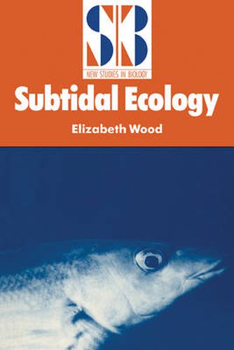 Cover image for Subtidal Ecology