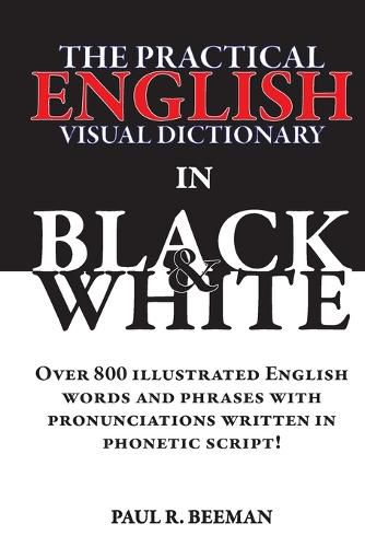 Cover image for The Practical English Visual Dictionary in Black and White