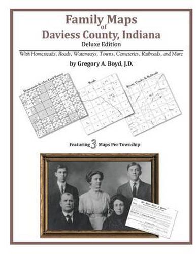 Cover image for Family Maps of Daviess County, Indiana