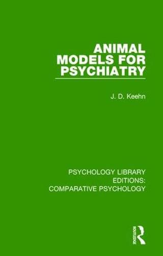 Cover image for Animal Models for Psychiatry