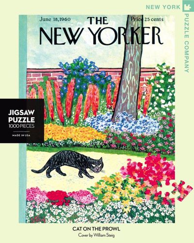 New Yorker Jigsaw Puzzle: Cat on the Prowl (1000 Pieces)