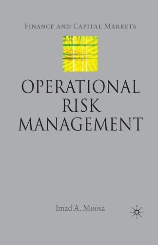 Cover image for Operational Risk Management