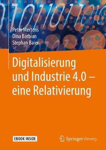 Cover image for Digitalisierung und Industrie 4.0 - eine Relativierung