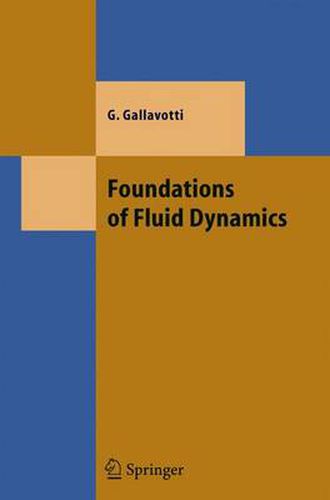 Cover image for Foundations of Fluid Dynamics