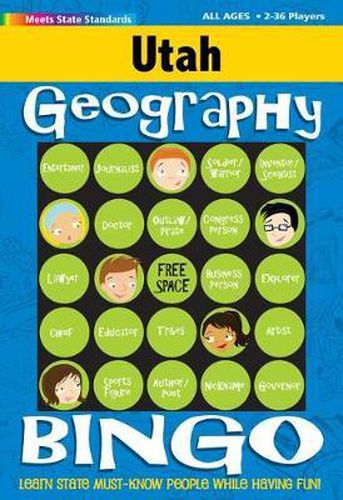 Cover image for Utah Geography Bingo Game