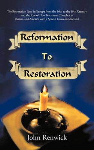 Cover image for Reformation to Restoration