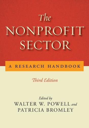 Cover image for The Nonprofit Sector: A Research Handbook, Third Edition