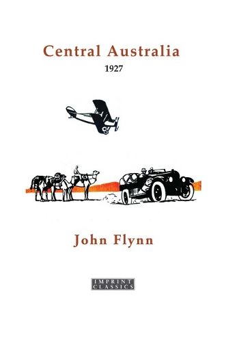 Cover image for Central Australia 1927