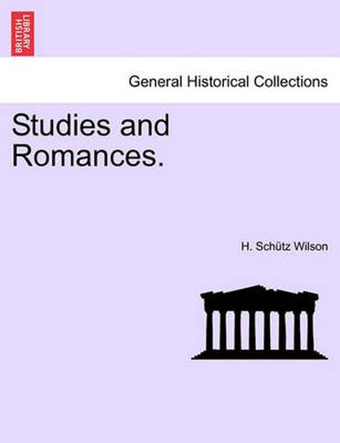 Cover image for Studies and Romances.