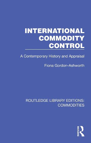 Cover image for International Commodity Control
