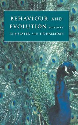 Cover image for Behaviour and Evolution