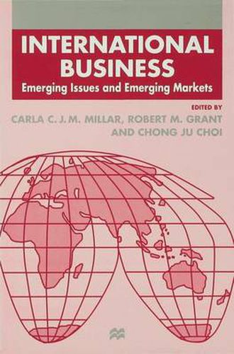 Cover image for International Business: Emerging Issues and Emerging Markets