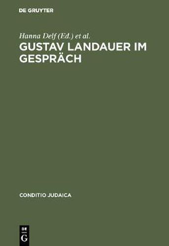 Gustav Landauer im Gesprach