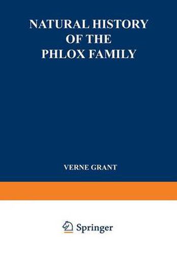 Cover image for Natural History of the Phlox Family: Systematic Botany