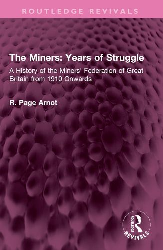 Cover image for The Miners: Years of Struggle