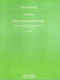 Cover image for What sweeter music