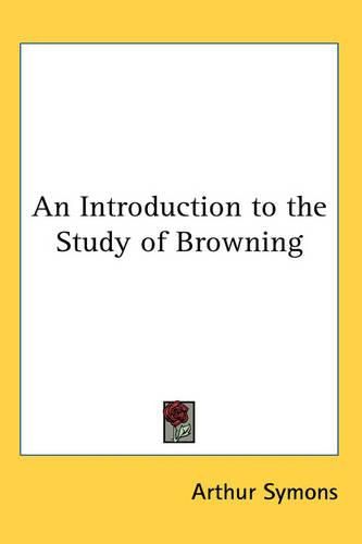 Cover image for An Introduction to the Study of Browning