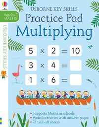 Cover image for Multiplying Practice Pad 6-7