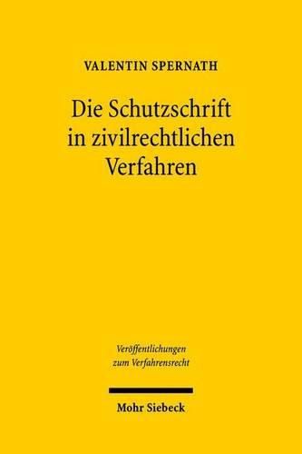 Cover image for Die Schutzschrift in zivilrechtlichen Verfahren